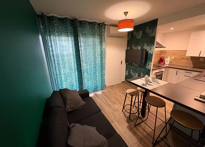 アパート Havre De Paix Climatise Parking T2 *